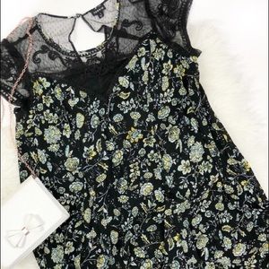 Torrid floral trapeze dress